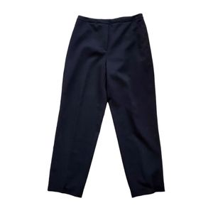 Talbots 90's black wool trousers